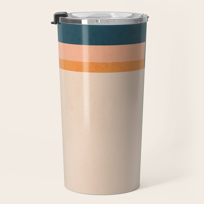Minimal Abstract 14 Travel Mug Gallery Image 3