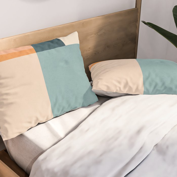 Minimal Abstract 14 Pillow Sham Gallery Image 2