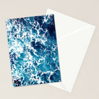 Wild Ocean Waves, Ocean Water Stationery Card Gallery Image 2