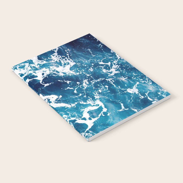 Wild Ocean Waves, Ocean Water Notebook Gallery Image 2