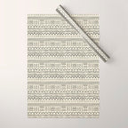 Mud Cloth on Cream Wrapping Paper Gallery Image 1