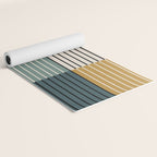 Color Block Line Abstract VIII Yoga Mat Gallery Image 2