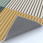 Color Block Line Abstract VIII Rug Gallery Image 4