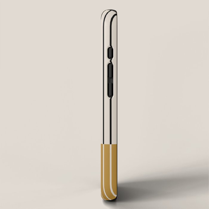 Color Block Line Abstract VIII iPhone Case Gallery Image 2