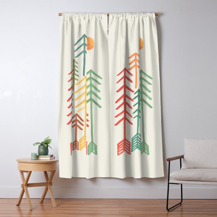 Arrow forest Window Curtain Gallery Image 5