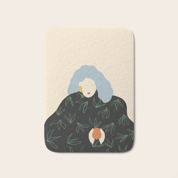 tangerine Bath Mat Gallery Image 1