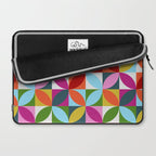 Colorful Retro Pattern Laptop Sleeve Gallery Image 2