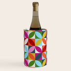 Colorful Retro Pattern Wine Chiller Gallery Image 3