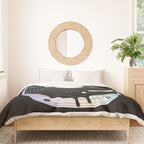 In the Presence of a Deafening Silence Duvet Cover Gallery Image 3
