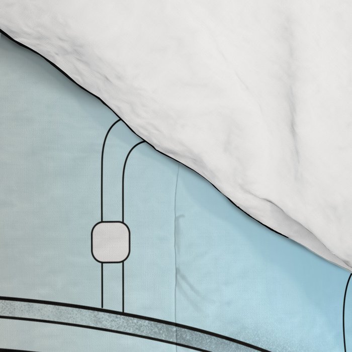 In the Presence of a Deafening Silence Comforter Gallery Image 4