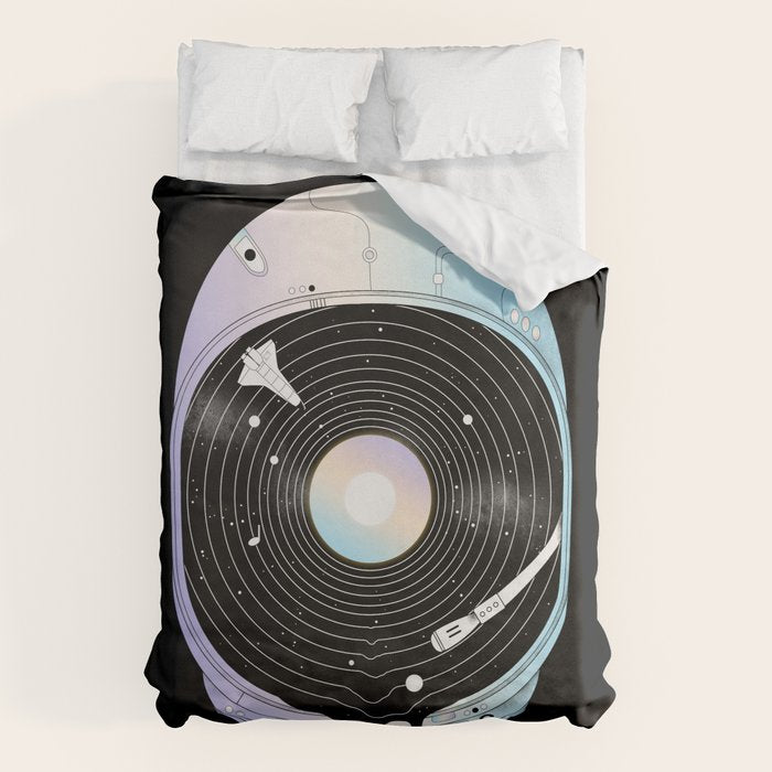 In the Presence of a Deafening Silence Duvet Cover Gallery Image 6