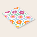 Retro Flower Pattern #2  Notebook Gallery Image 2