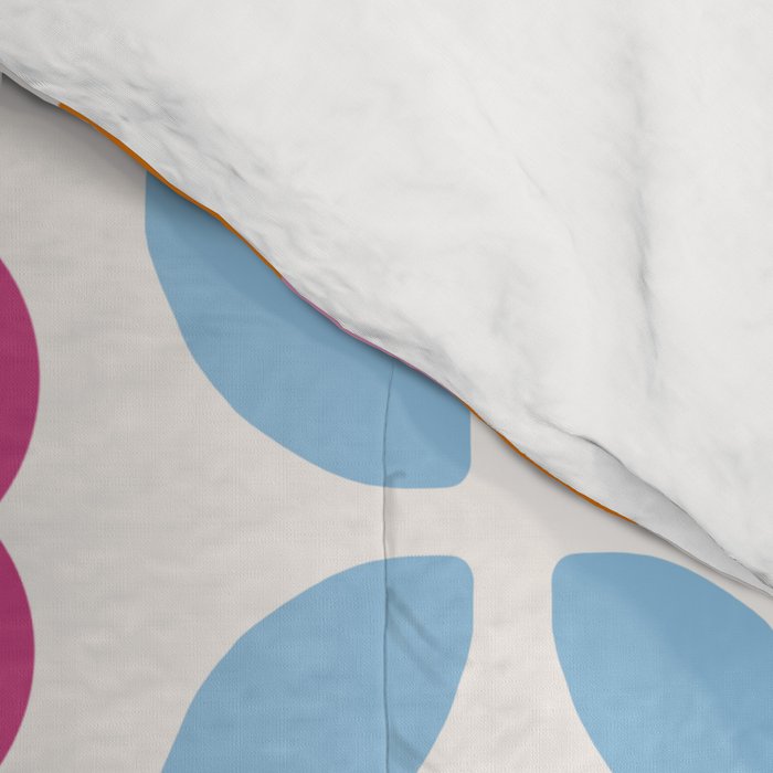 Retro Flower Pattern #2  Comforter Gallery Image 4