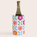 Retro Flower Pattern #2  Wine Chiller Gallery Image 3