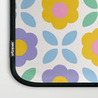 Retro Flower Pattern #2  Laptop Sleeve Gallery Image 3