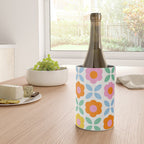 Retro Flower Pattern #2  Wine Chiller Gallery Image 4