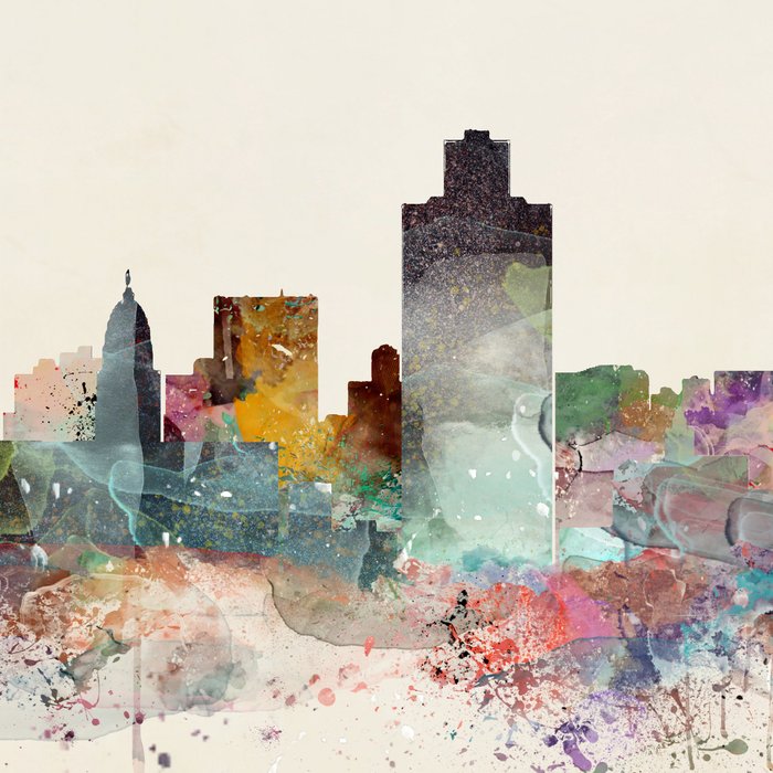 salt lake city skyline Coffee Mug Gallery Image 2