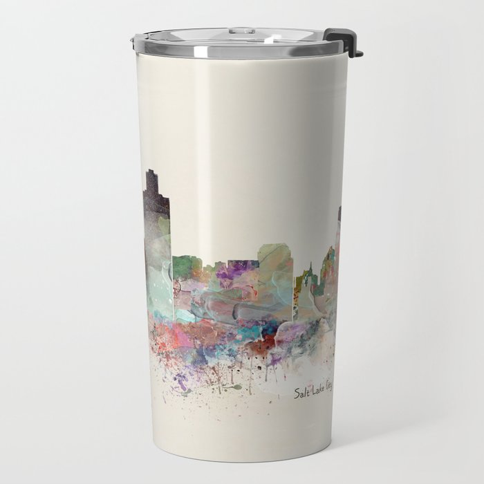 salt lake city skyline Travel Mug Gallery Image 2