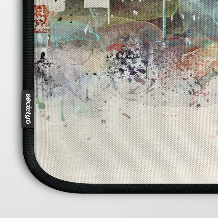 salt lake city skyline Laptop Sleeve Gallery Image 3