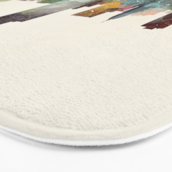 salt lake city skyline Bath Mat Gallery Image 3