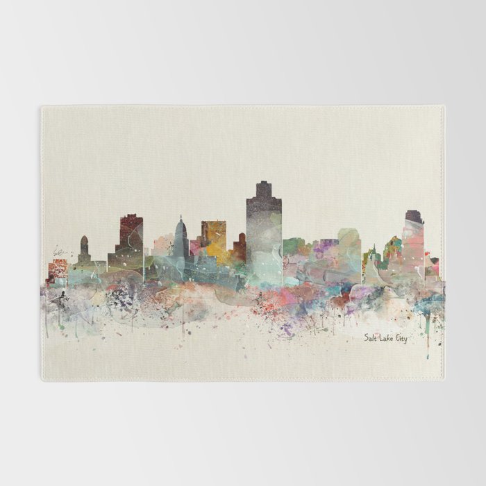 salt lake city skyline Rug Gallery Image 2