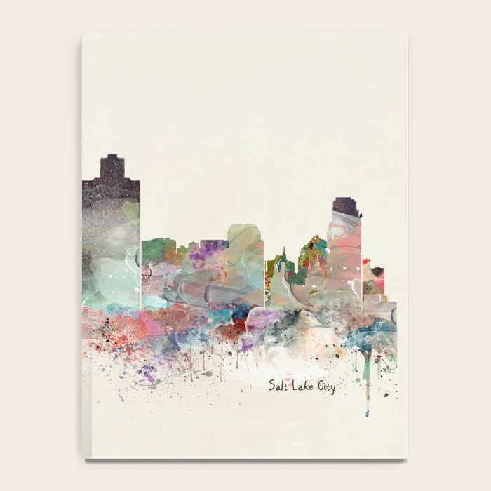 salt lake city skyline Notebook Gallery Image 4