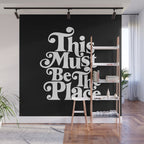 This Must Be The Place - Black & White Wall Mural Gallery Image 1