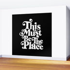 This Must Be The Place - Black & White Wall Mural Gallery Image 2