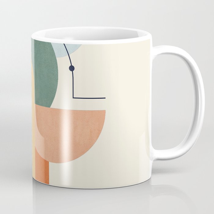 Geometric Color Play 01 Coffee Mug Gallery Image 1
