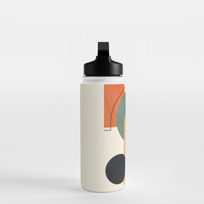 Geometric Color Play 01 Water Bottle Gallery Image 3