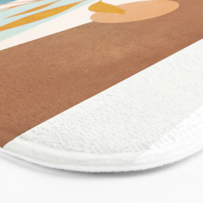 Soft Abstract Shapes 01 Bath Mat Gallery Image 3