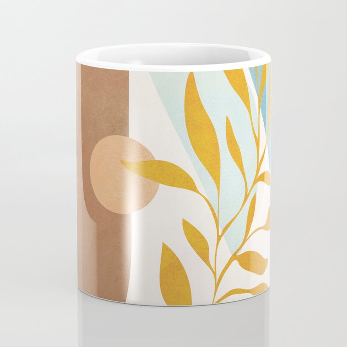Soft Abstract Shapes 01 Coffee Mug Gallery Image 4