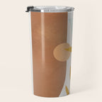 Soft Abstract Shapes 01 Travel Mug Gallery Image 3
