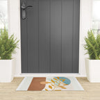 Soft Abstract Shapes 01 Welcome Mat Gallery Image 3