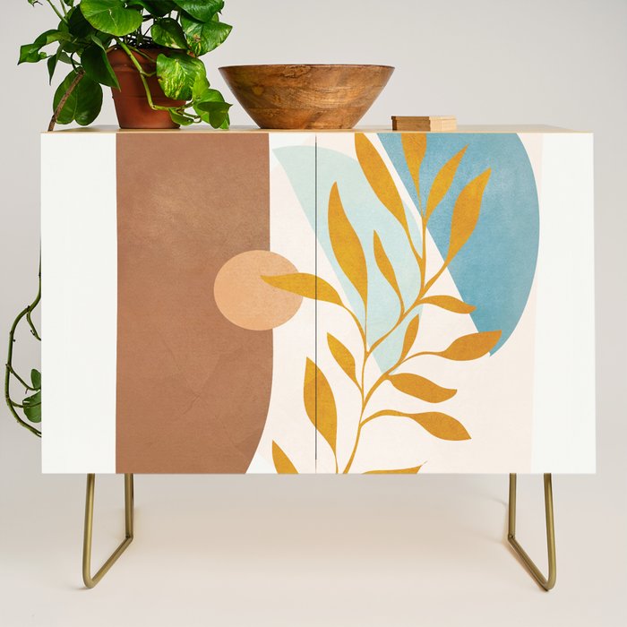 Soft Abstract Shapes 01 Credenza Gallery Image 1