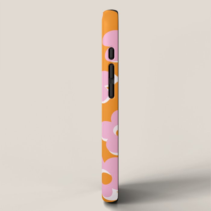 Groovy Daisy || Retro Flower Vibrant Print 60s 70s iPhone Case Gallery Image 2
