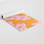 Groovy Daisy || Retro Flower Vibrant Print 60s 70s Yoga Mat Gallery Image 2