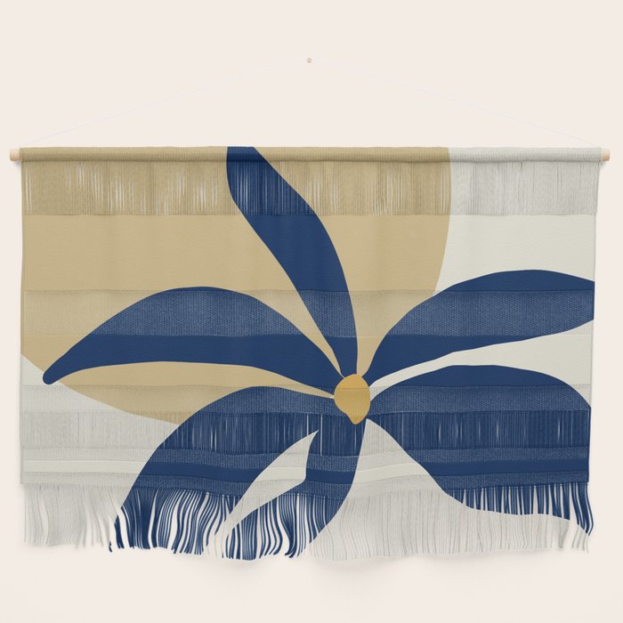The Flower And The Sun, Floral Prints Wall Hanging Gallery Image 1