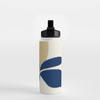 The Flower And The Sun, Floral Prints Water Bottle Gallery Image 2