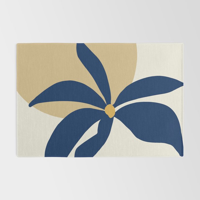 The Flower And The Sun, Floral Prints Rug Gallery Image 2