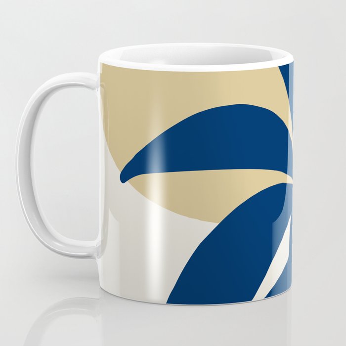 The Flower And The Sun, Floral Prints Coffee Mug Gallery Image 3