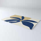 The Flower And The Sun, Floral Prints Rug Gallery Image 3