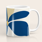 The Flower And The Sun, Floral Prints Coffee Mug Gallery Image 1