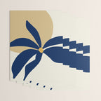 The Flower And The Sun, Floral Prints Wrapping Paper Gallery Image 3