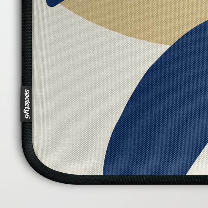 The Flower And The Sun, Floral Prints Laptop Sleeve Gallery Image 3