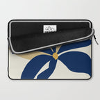 The Flower And The Sun, Floral Prints Laptop Sleeve Gallery Image 2