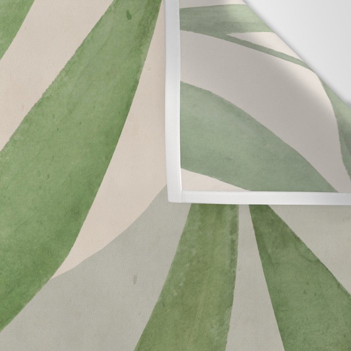 Abstract Art Tropical Leaves 49 Wall Tapestry Gallery Image 3
