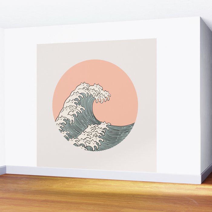 Cat Landscape 201: The Cat Wave Wall Mural Gallery Image 2