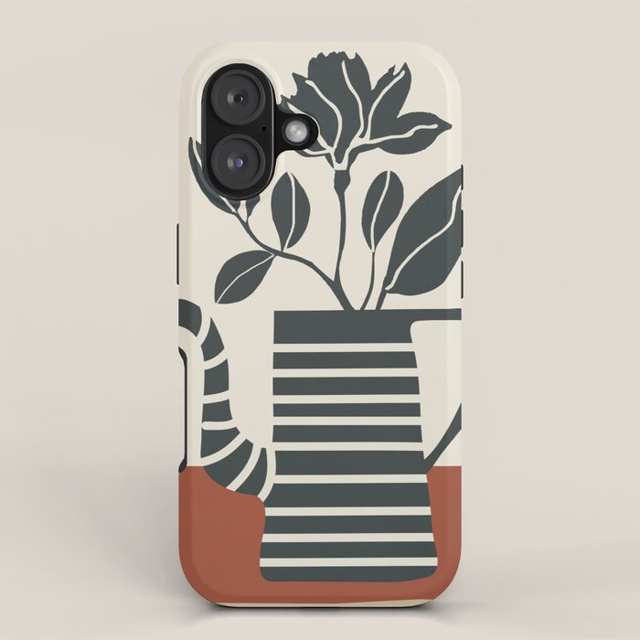 Teapot Garden 9 iPhone Case Gallery Image 1