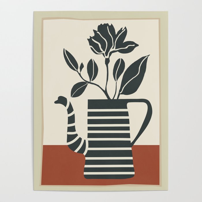 Teapot Garden 9 Poster Gallery Image 1